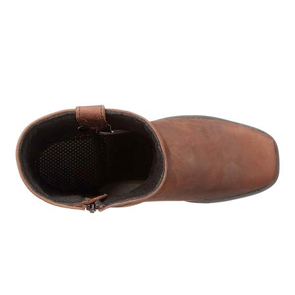 Lukas - Herren Biker Stiefel aus Leder mit klassischem Harness