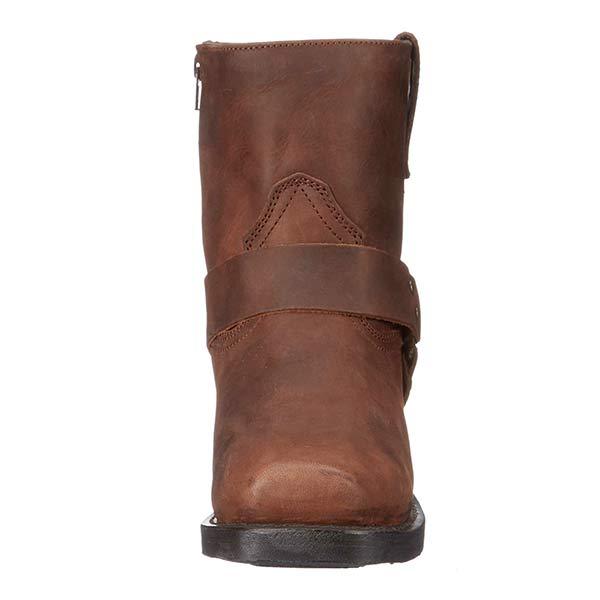 Lukas - Herren Biker Stiefel aus Leder mit klassischem Harness