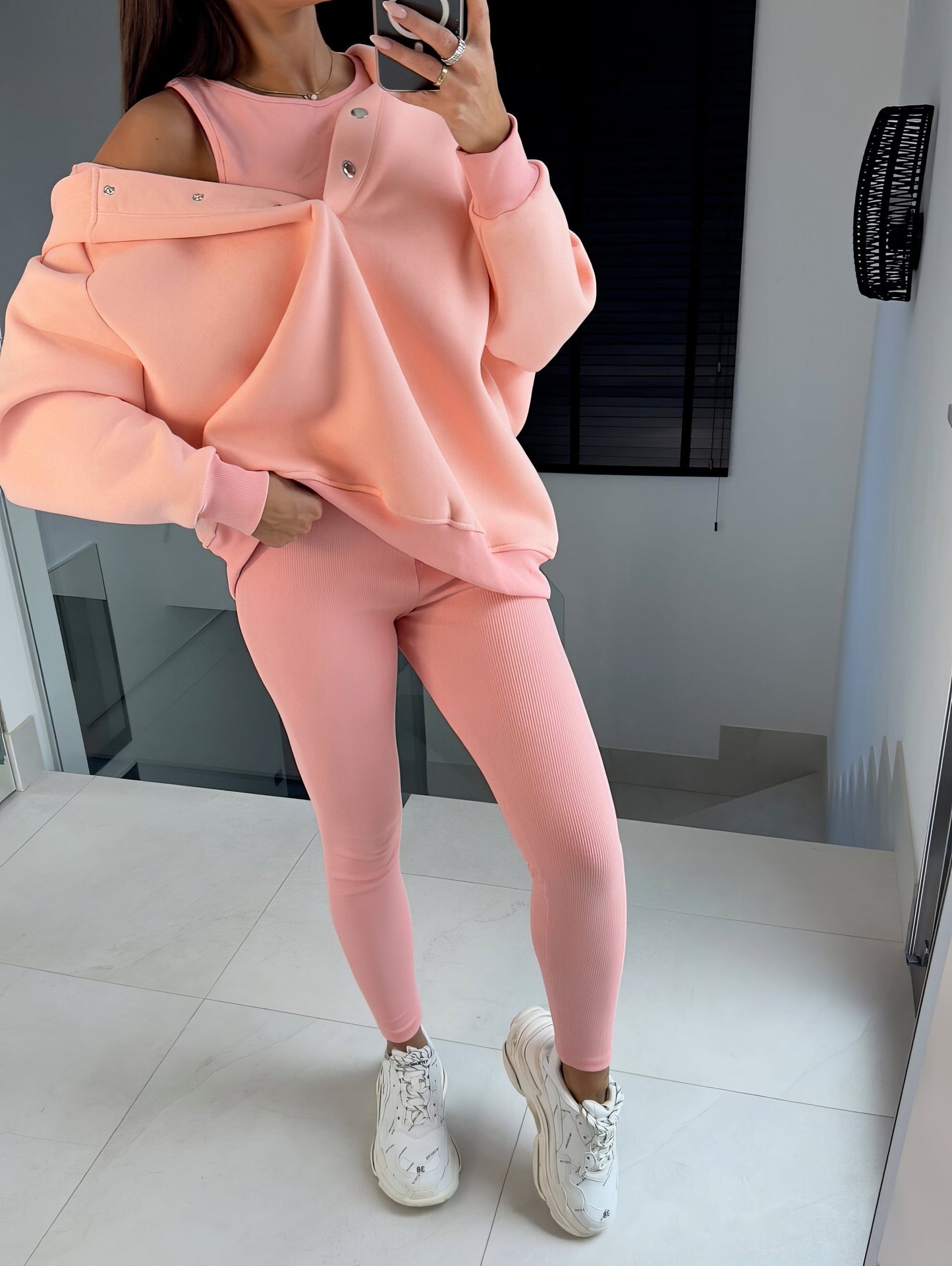Lea – Lounge Set Damen mit Oversized Sweatshirt und Leggings