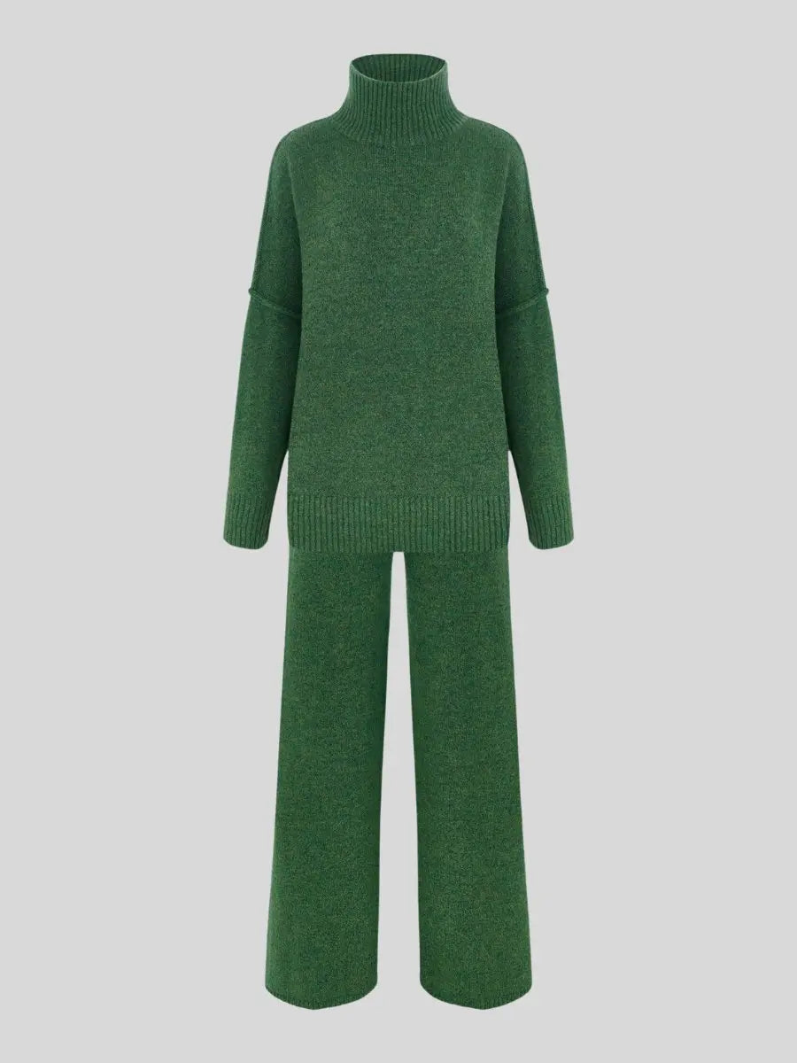 Milena - Damen Strick Set Oversize Pullover