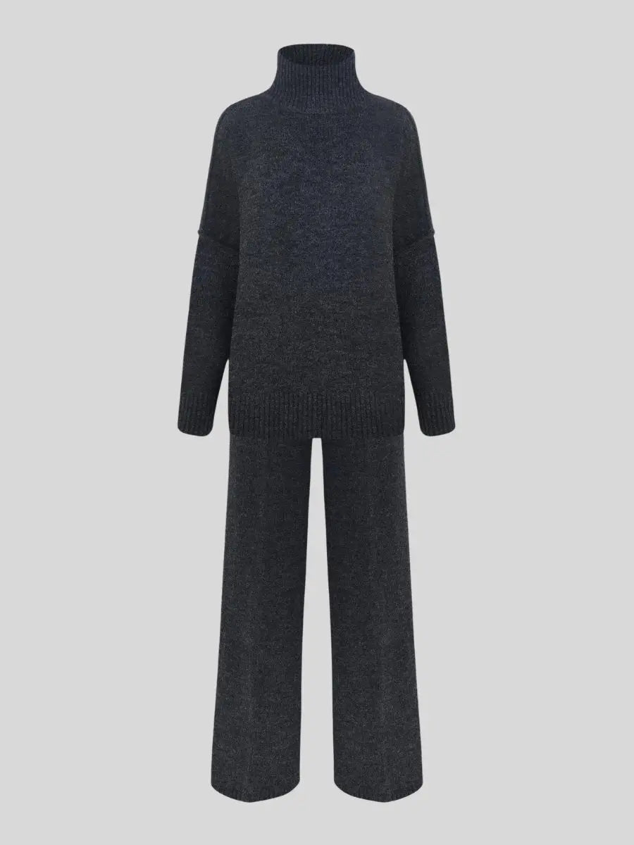 Milena - Damen Strick Set Oversize Pullover