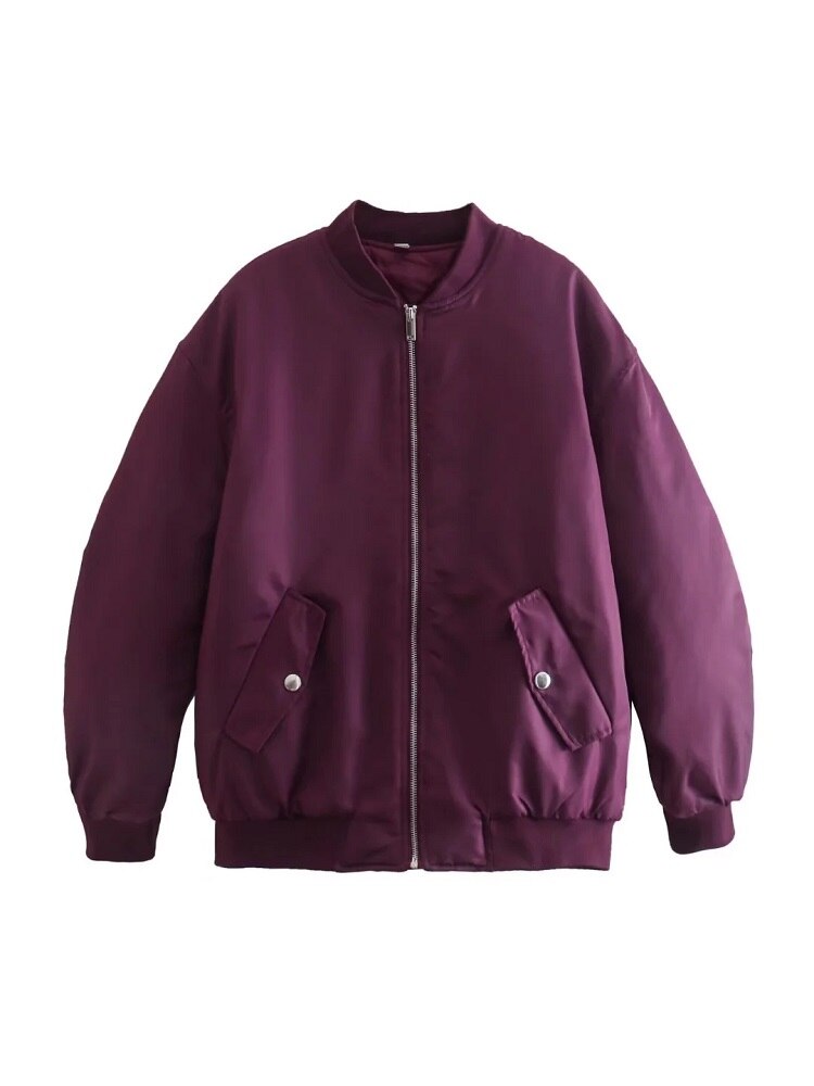 Mira – Damen Bomberjacke mit Reißverschluss