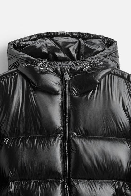 Matthias - Moderne Herren Steppjacke mit Kapuze Winterjacken