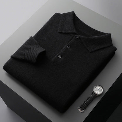 Adrian – Feines Strickpolo Herren