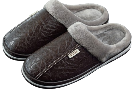Jonas – Herren Hausschuhe mit Warmfutter und rutschfester Sohle