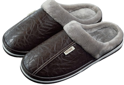 Jonas – Herren Hausschuhe mit Warmfutter und rutschfester Sohle