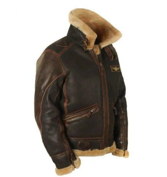 Adrian - Fliegerjacke mit Fellkragen für Herren
