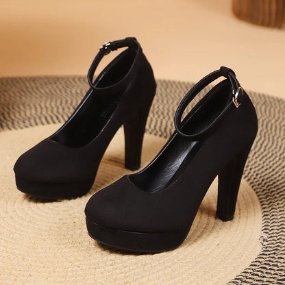 Sophie - Damen High Heels mit Knöchelriemen