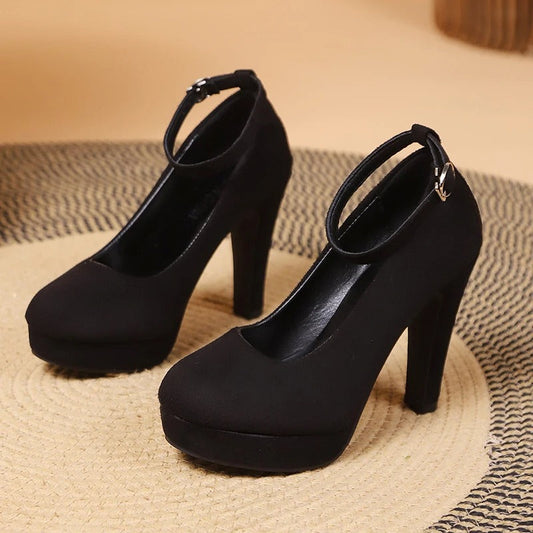Sophie - Damen High Heels mit Knöchelriemen
