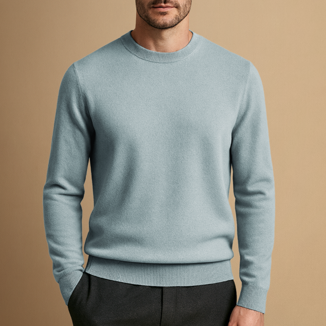 Leon – Feinstrick Pullover für Herren