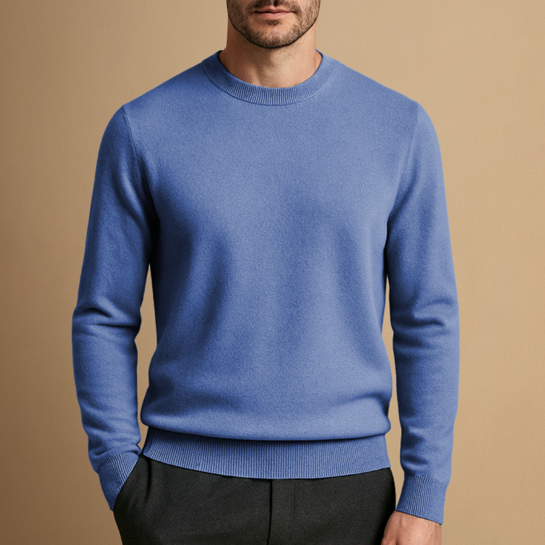 Leon – Feinstrick Pullover für Herren