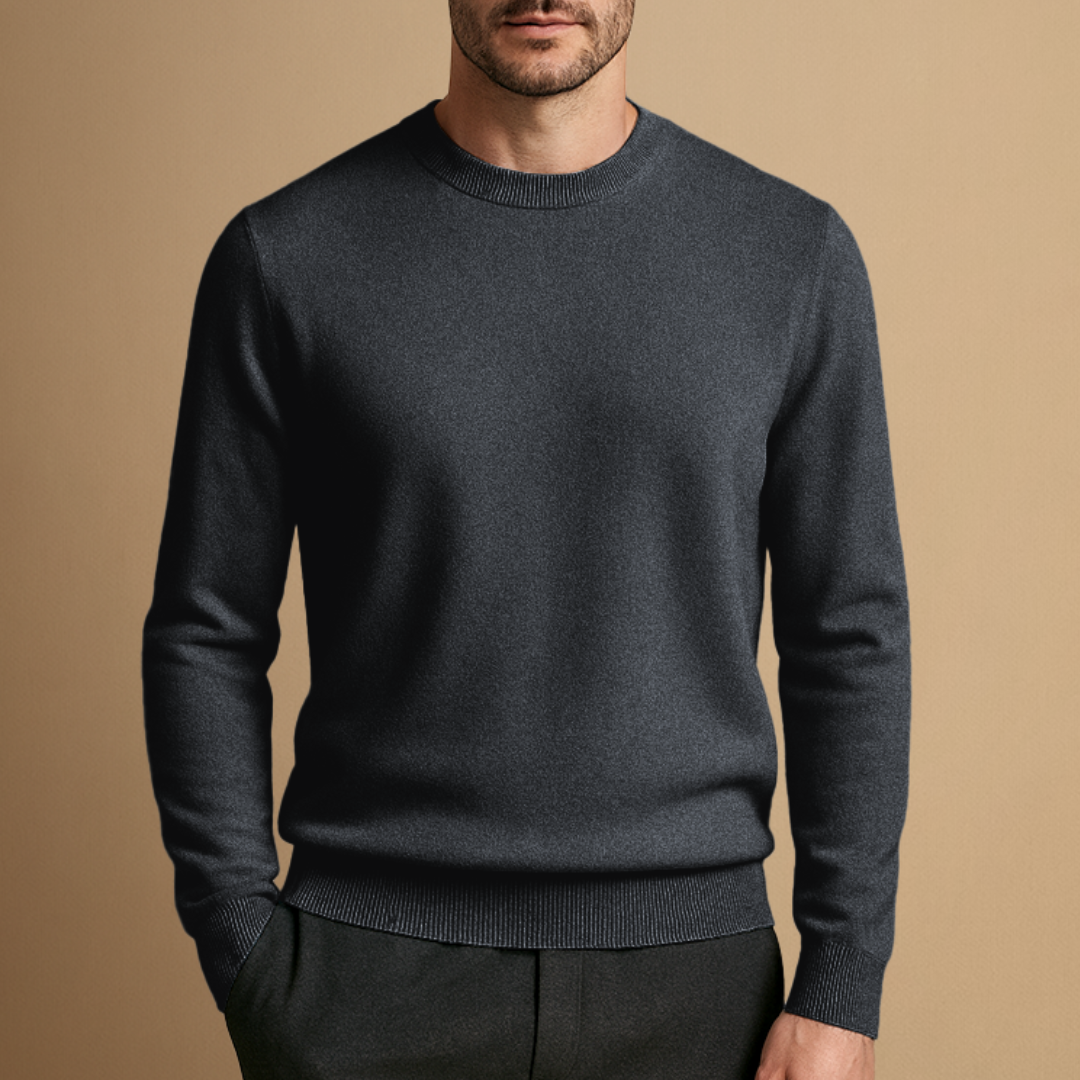 Leon – Feinstrick Pullover für Herren