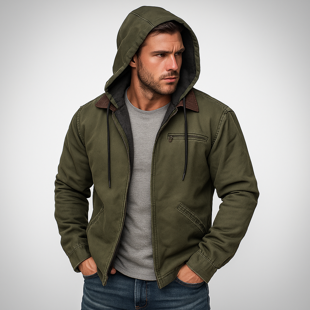 Jonas – Gefütterte Kapuzenjacke Herren