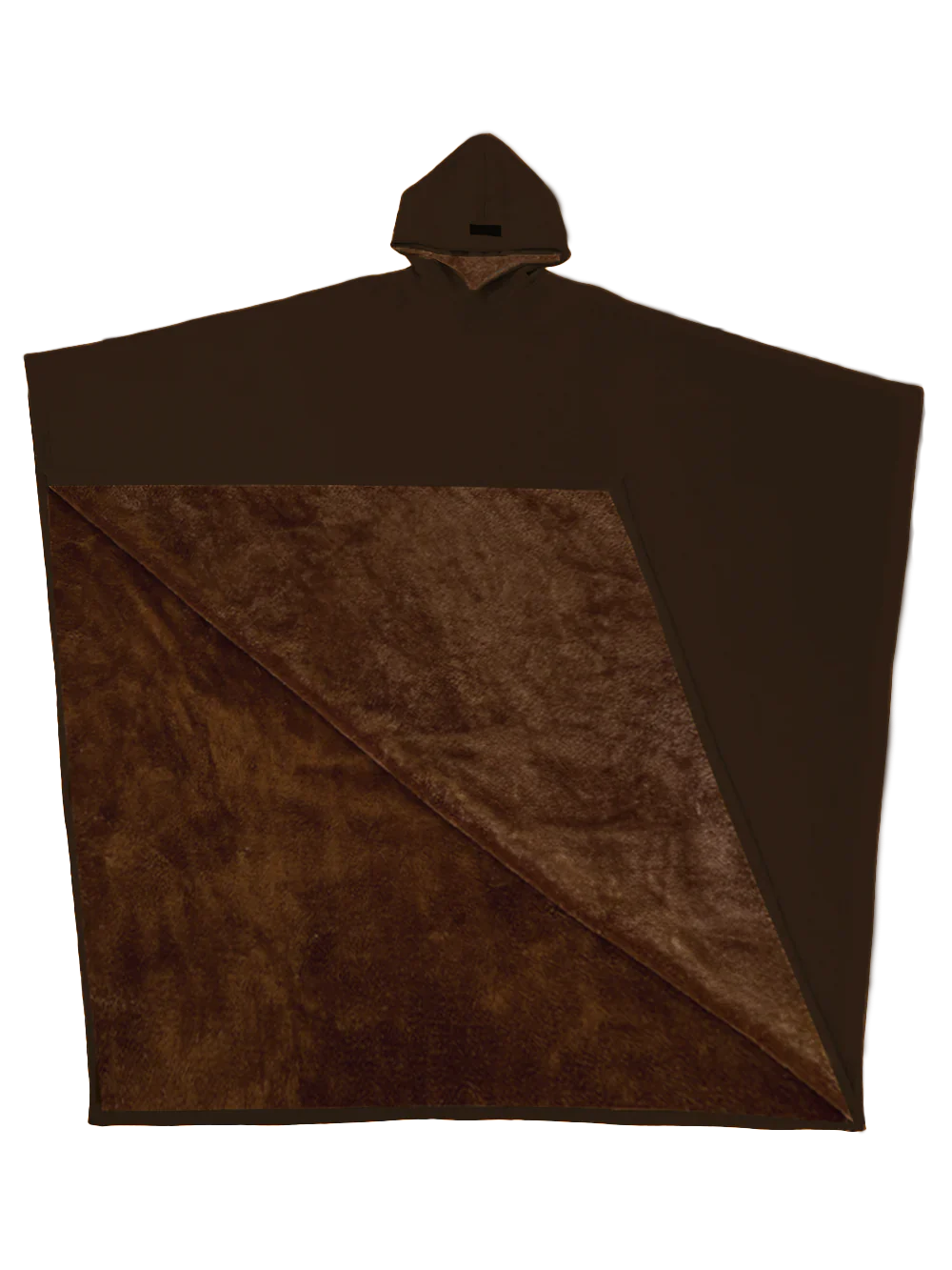 Adrian - Herren Poncho mit Kapuze bequem