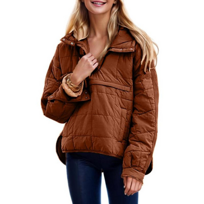 Mila – Steppjacke Damen mit Kapuze und Modernem Komfortschnitt