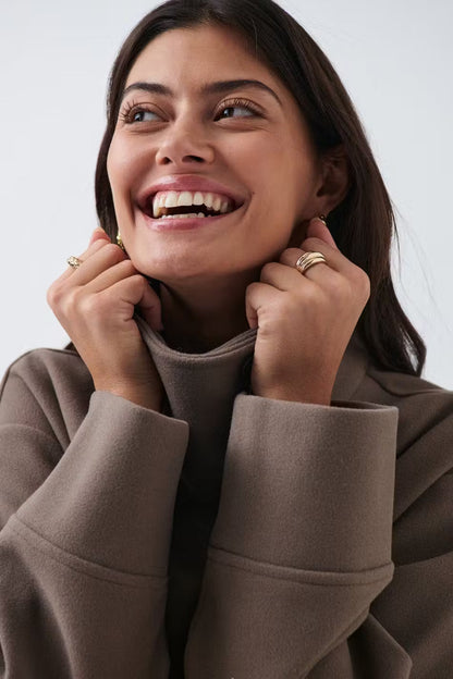 Liana – Elegante Kurzjacke mit Stehkragen Damen