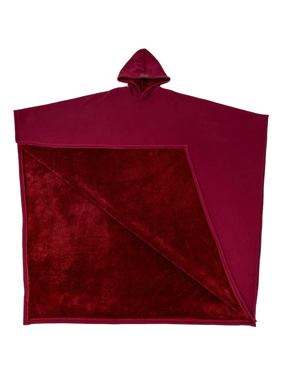 Adrian - Herren Poncho mit Kapuze bequem