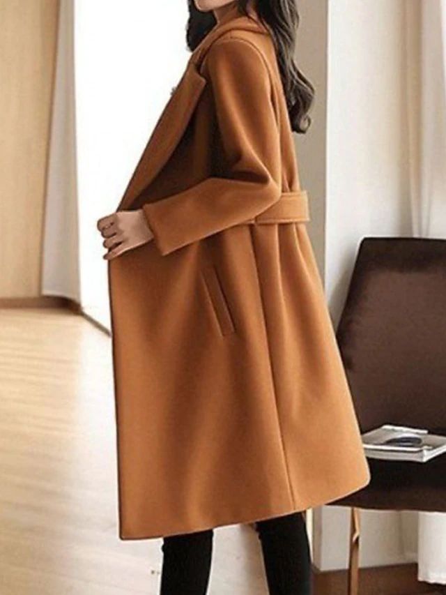 Clara – Klassischer Wollmantel Damen
