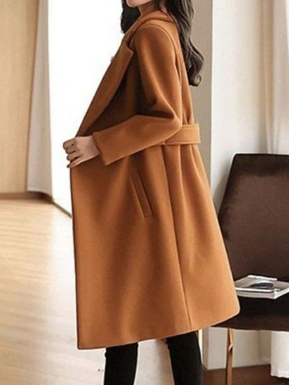 Clara – Klassischer Wollmantel Damen