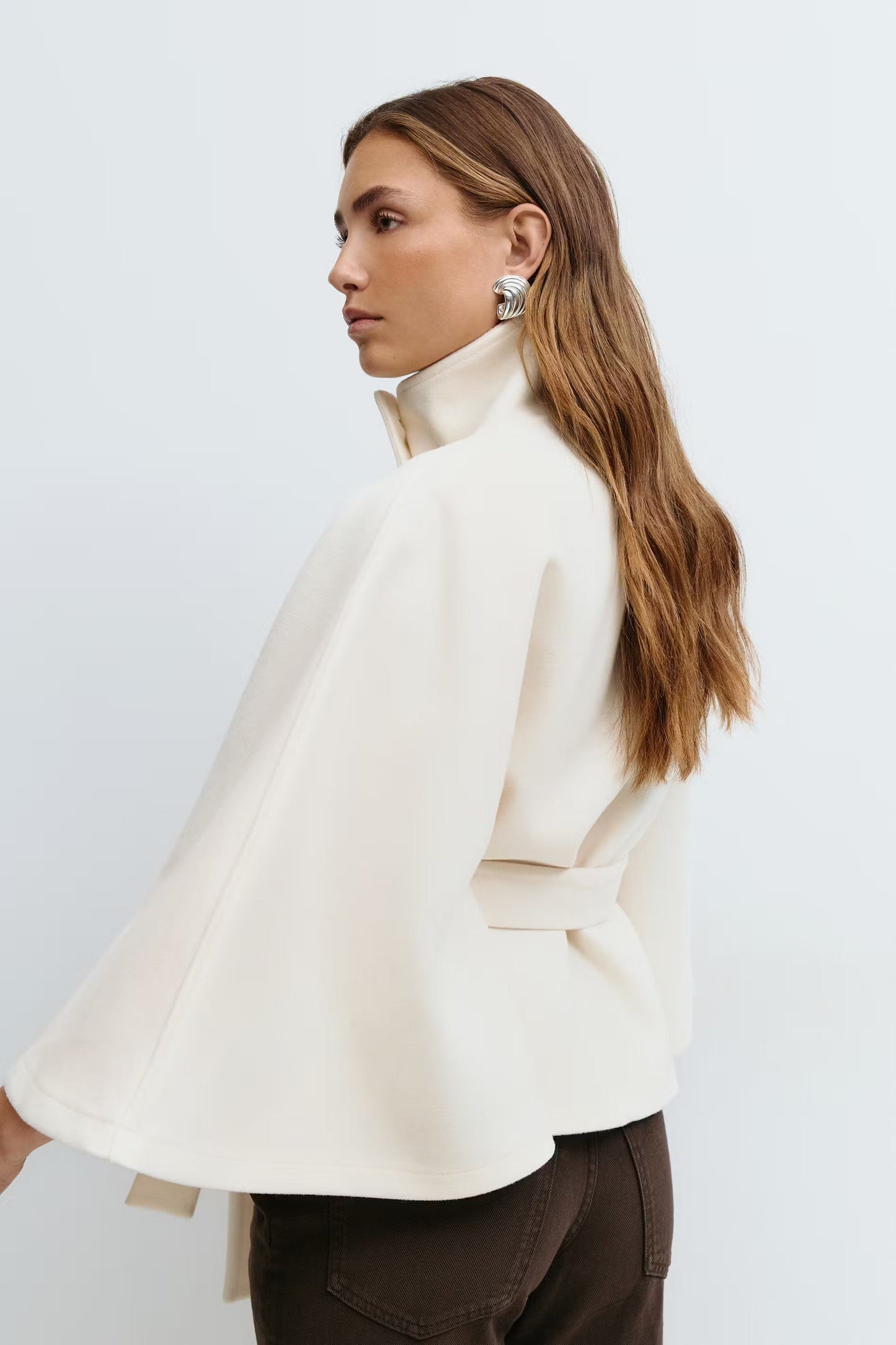 Clara – Moderner Cape Mantel Damen