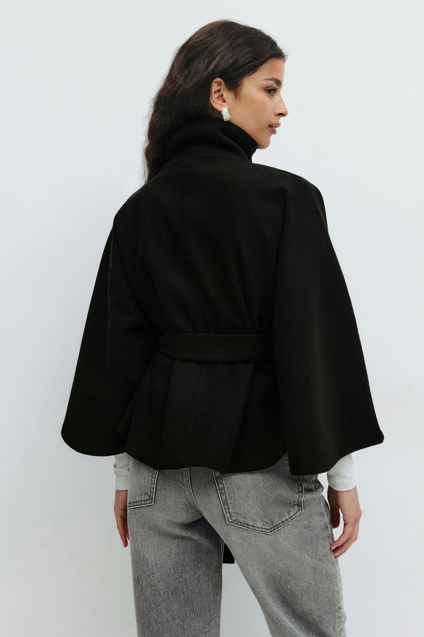 Clara – Moderner Cape Mantel Damen