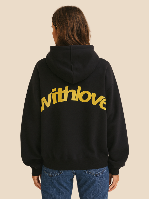 Maya - Damen Hoodie mit Print und Kapuze