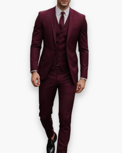 Felix – Herren Dreiteiliger Anzug mit Weste
