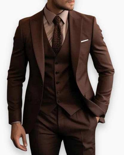 Felix – Herren Dreiteiliger Anzug mit Weste