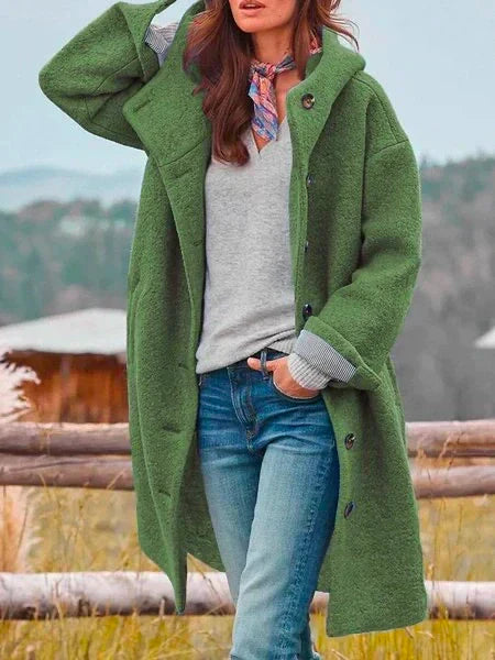 Mara – Oversize Mantel mit Wollanteil Damen
