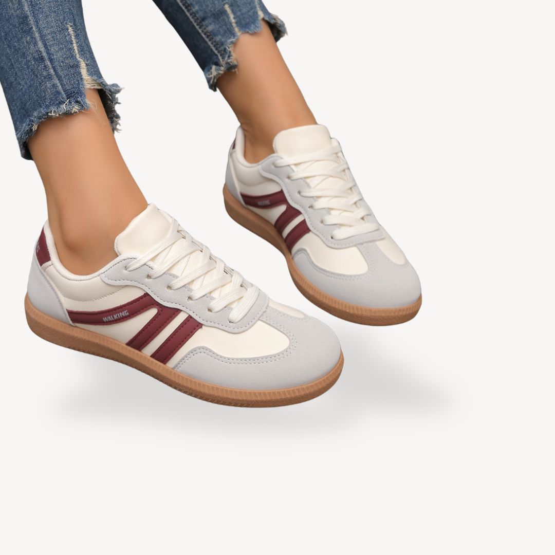 Mara – Retro-Sneaker mit Kontraststreifen für Damen
