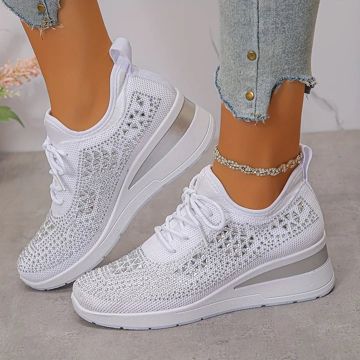 Isabella - Damen Sneaker mit Strass