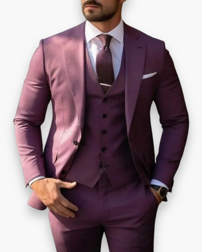 Felix – Herren Dreiteiliger Anzug mit Weste