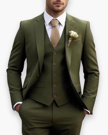 Felix – Herren Dreiteiliger Anzug mit Weste