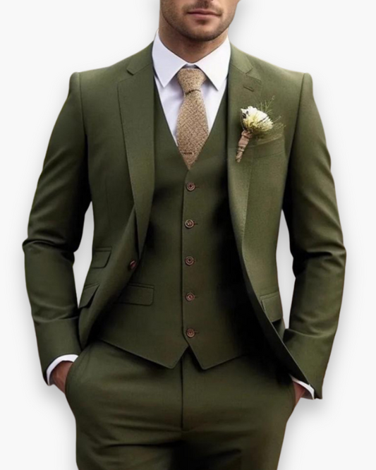 Felix – Herren Dreiteiliger Anzug mit Weste