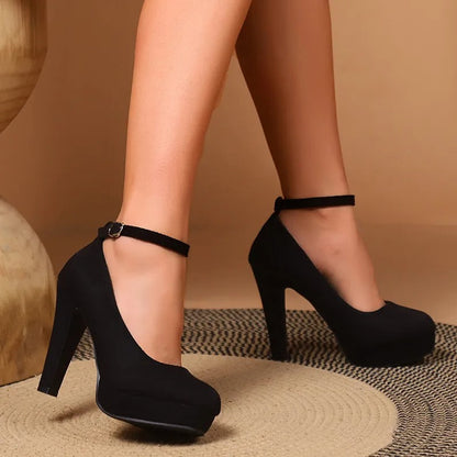 Sophie - Damen High Heels mit Knöchelriemen