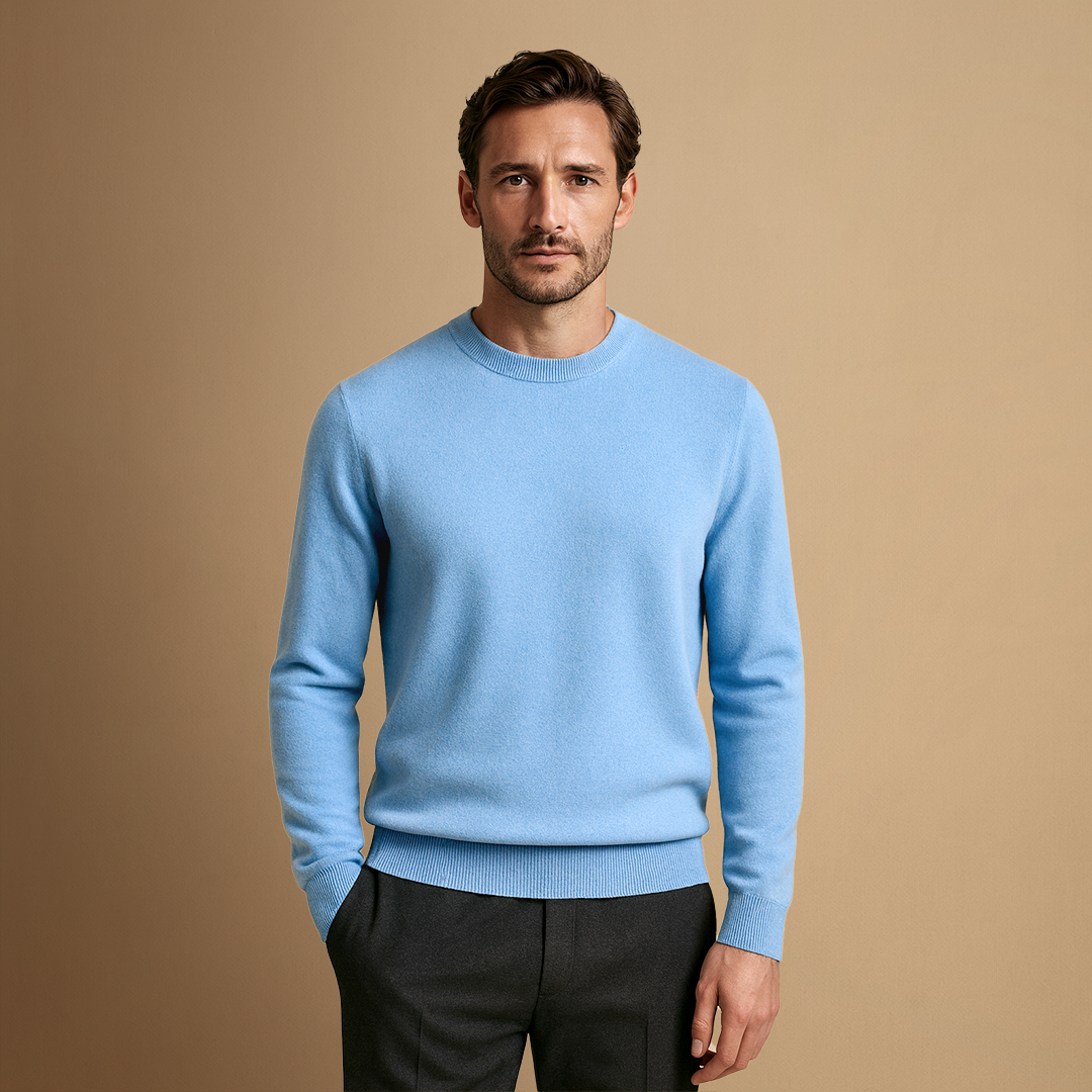 Leon – Feinstrick Pullover für Herren