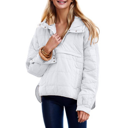 Mila – Steppjacke Damen mit Kapuze und Modernem Komfortschnitt