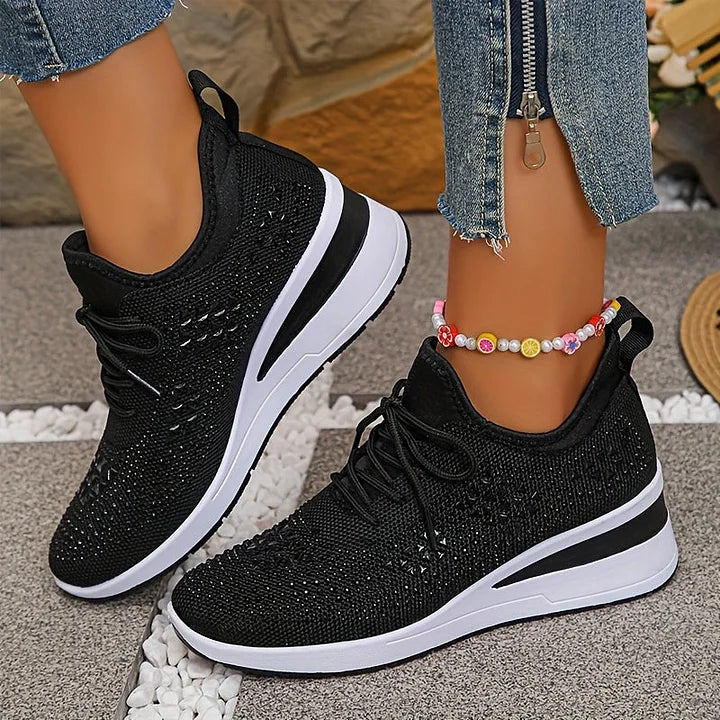Isabella - Damen Sneaker mit Strass