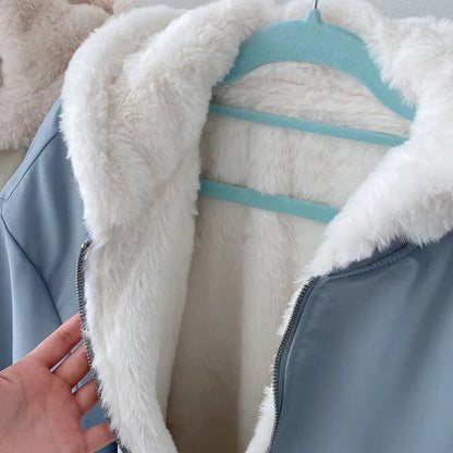 Alicja – Gefütterte Oversize-Winterjacke im modernen Casual-Look für Damen