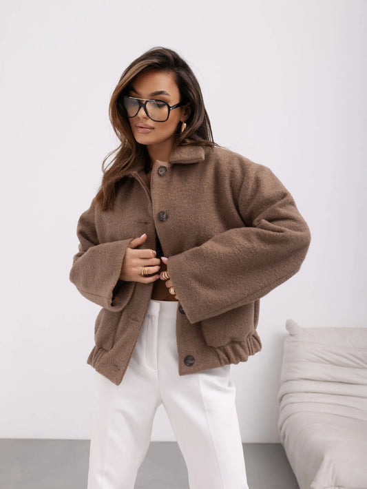 Natalia – Elegante Kurzjacke im modernen Winter-Chic für Damen
