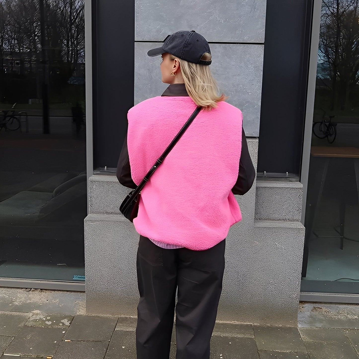 Sophia – Fleece Weste Damen Warm Weich Freizeit