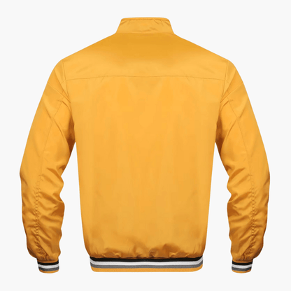 Ben – Herren Collegejacke mit Reißverschluss und Streifendetails