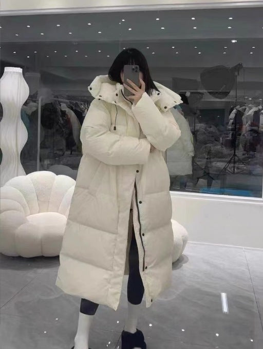 Valentina – Langer Daunenmantel für Damen