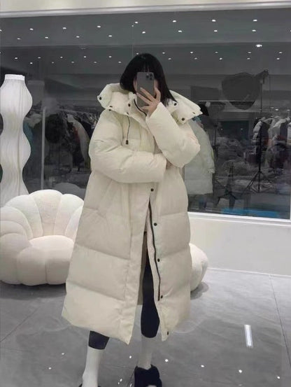 Valentina – Langer Daunenmantel für Damen