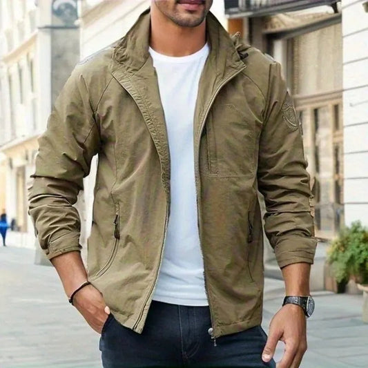 Ben – Herren Leichte Übergangsjacke mit sportlichem Schnitt