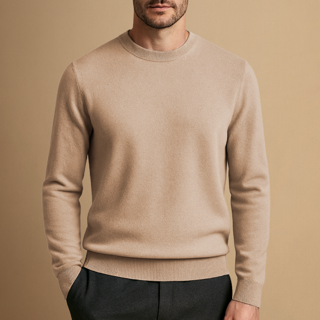 Leon – Feinstrick Pullover für Herren