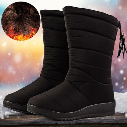 Lina – Gefütterte Winterstiefel Damen mit Rutschfester Sohle