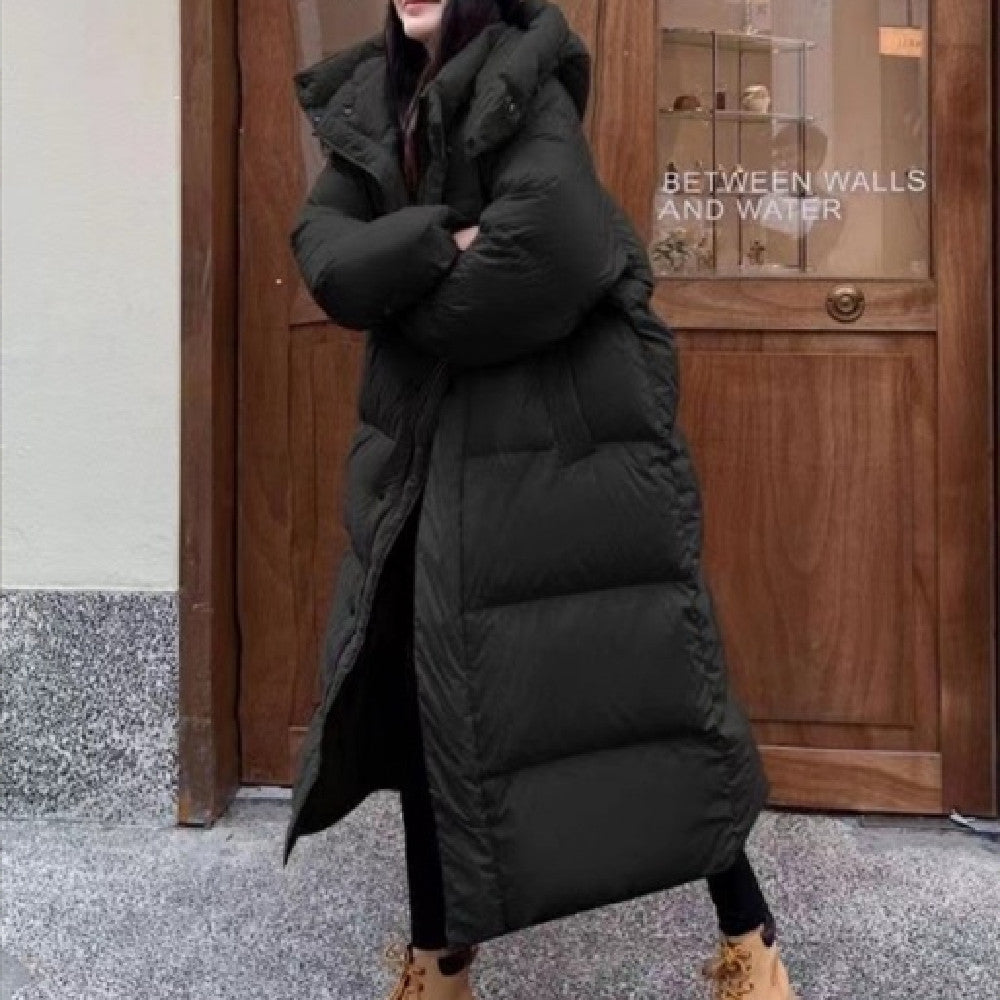 Valentina – Langer Daunenmantel für Damen