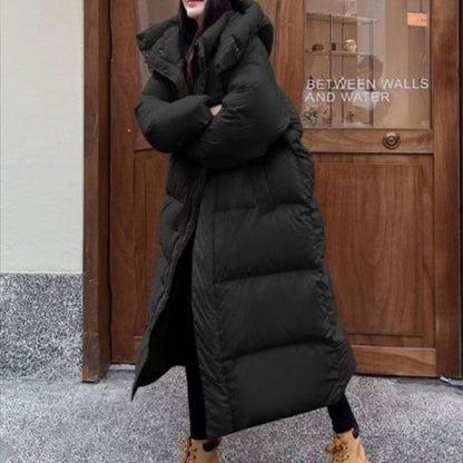 Valentina – Langer Daunenmantel für Damen