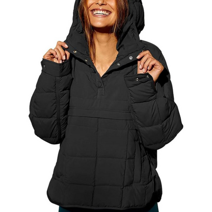 Mila – Steppjacke Damen mit Kapuze und Modernem Komfortschnitt